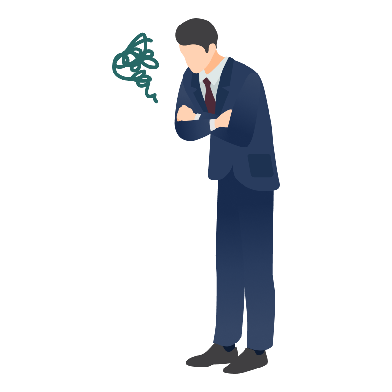 男性のイラスト