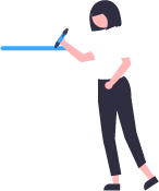 女性のイラスト